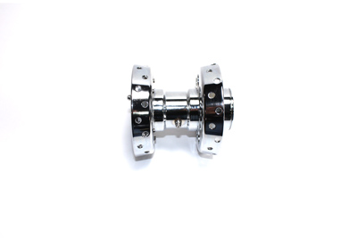 Chrome Replica Wheel Hub Star Type for 1936-66 Big Twins & 45"