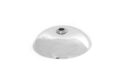 Chrome 8" Dresser Front Hub Cap for FLST 1997-1999