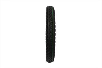 Replica Black Diamond Tire 4.00 X 19 Front/Rear Blackwall Tire