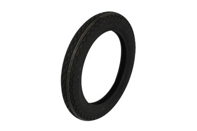 Replica Black Diamond 4.00 X 18 Front/Rear Blackwall Tire for Harley