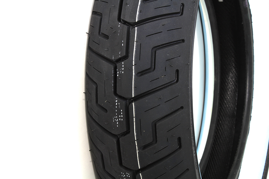 Dunlop D401 150/80B x 16" Rear Wide Whitewall Tire