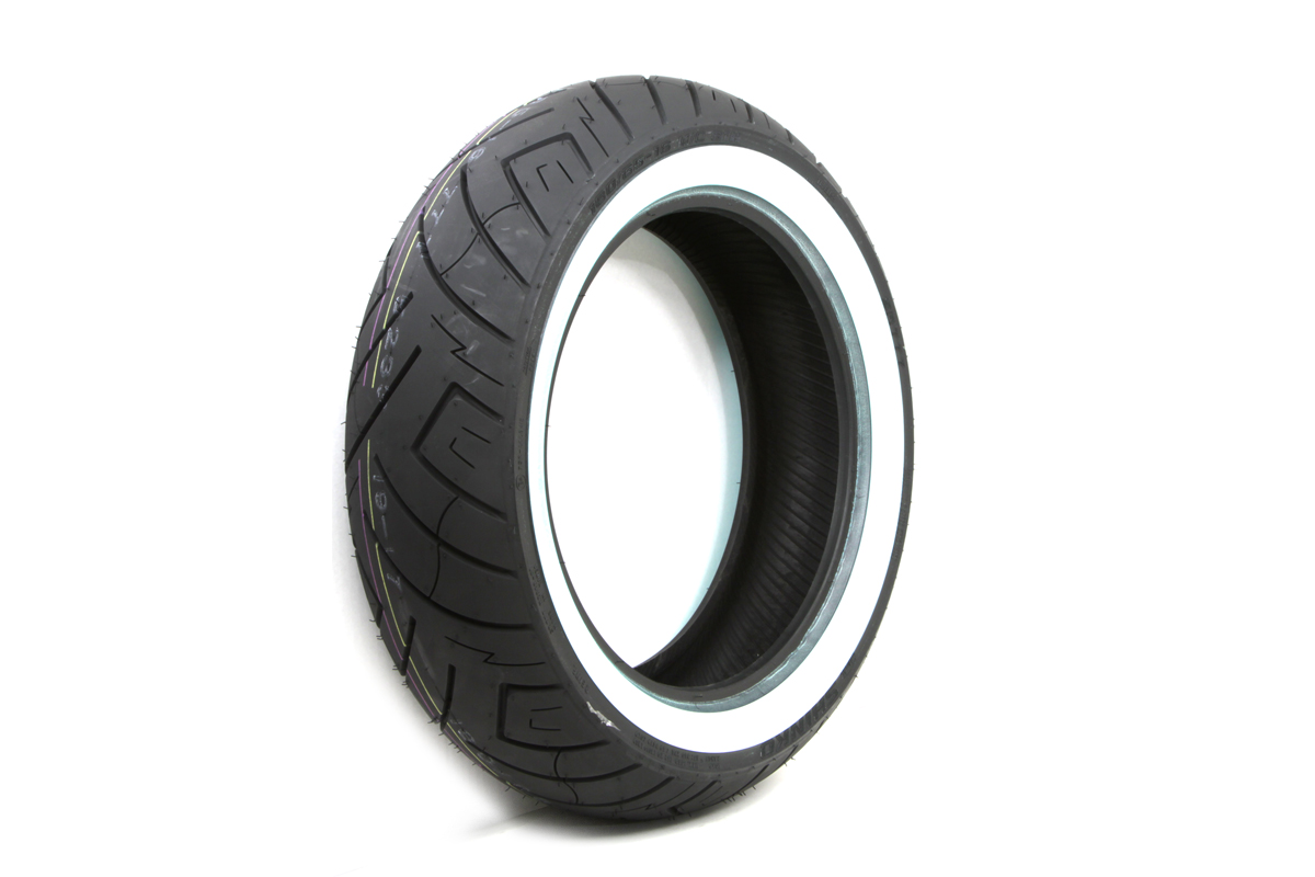 Shinko SR777 180/65H x 16" Whitewall Rear Tire