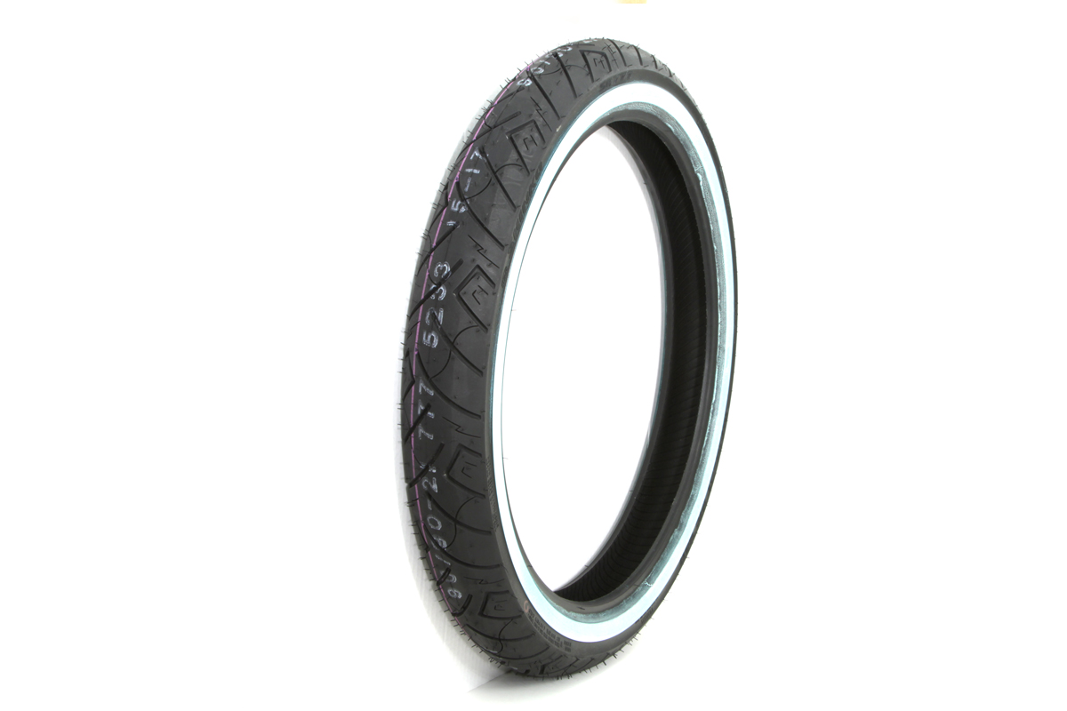Shinko SR777 90/90H x 21\" Whitewall Front Tire