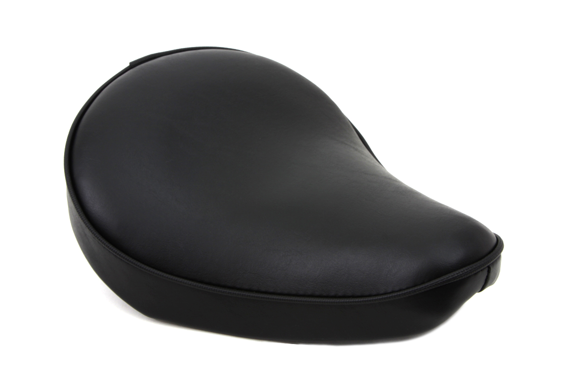 Black Smooth Solo Seat Small Bates Style