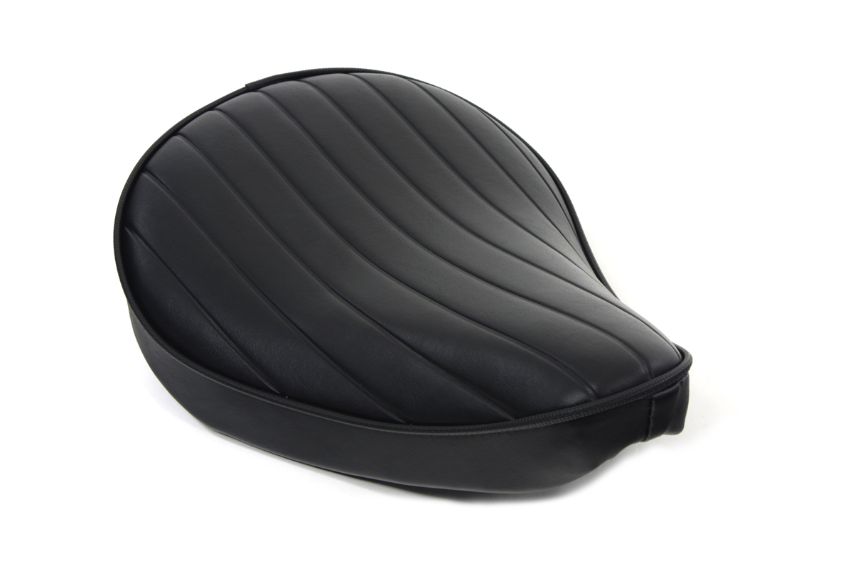 Tuck and Roll Solo Seat Black