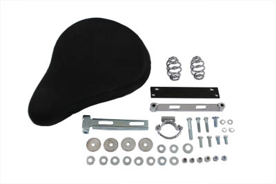 Rigid Solo Seat and Mount Kit for Harley & Customs
