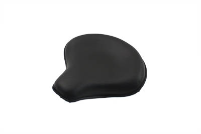 Black Leather CH style Solo Seat for Harley & Customs