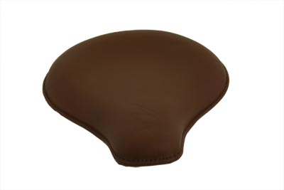 CH Style Brown Leather Solo Seat for Harley & Customs