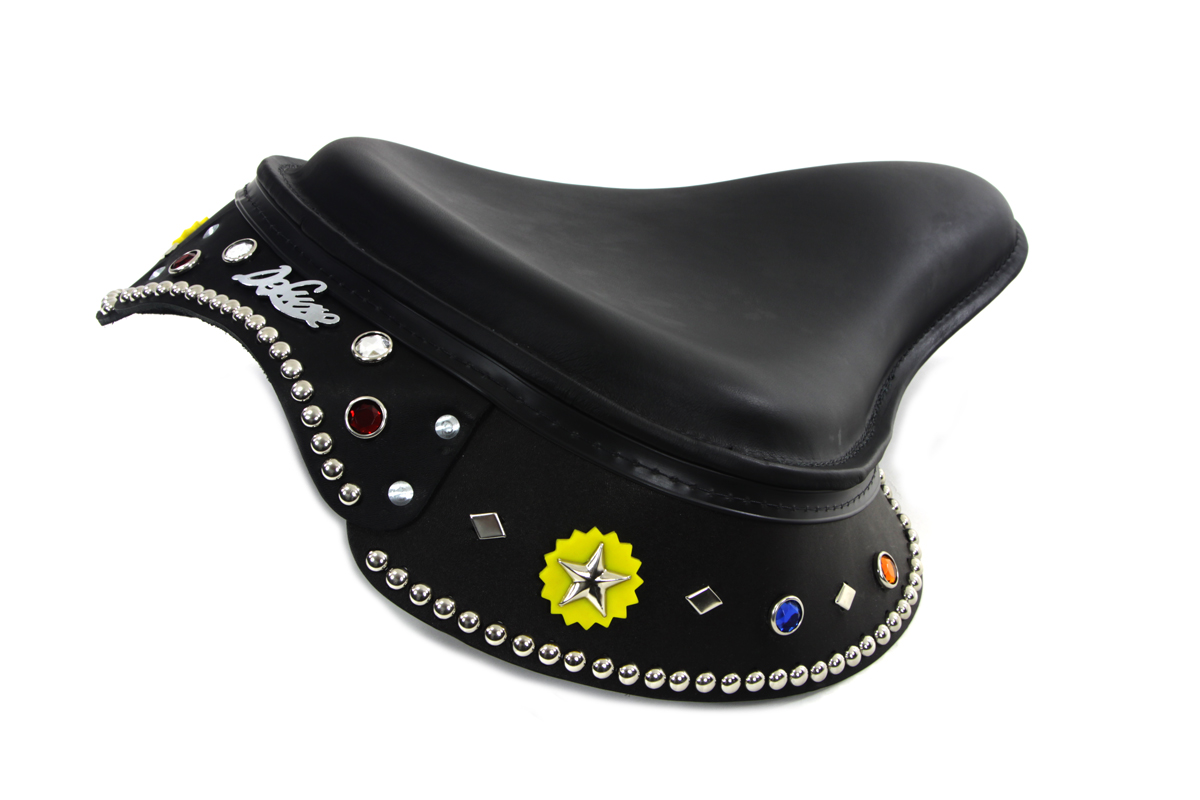 Black Deluxe K Solo Seat with Skirt
