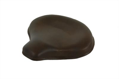 Brown Leather CH Style Solo Seat for Harley & Customs