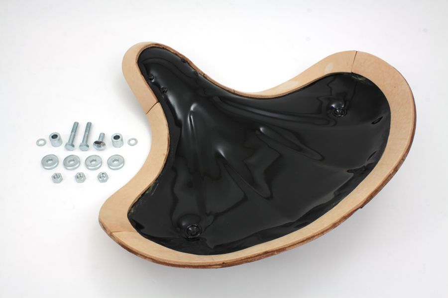 Natural Leather Early Solo Seat Pan without Air Holes