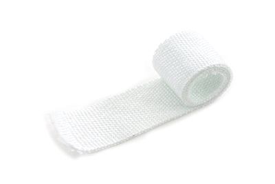 White Exhaust Wrap 25' X 1.5mm Roll