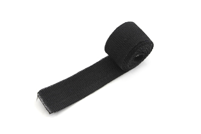 Black Exhaust Wrap 25' X 1.5mm roll