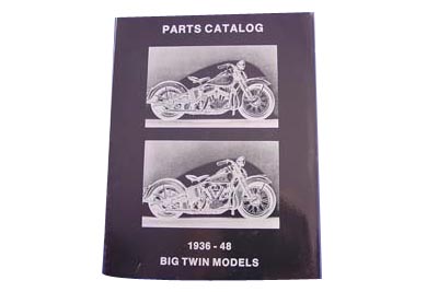 Spare Parts Book for 1936-1948 Knuckle and Flat Big Twin
