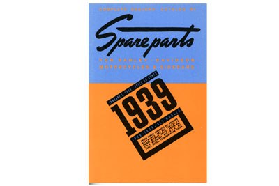 Spare Parts Book for 1926-1939 JD