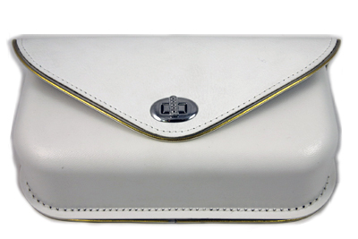 FL 1960-1984 White with Gold Trim Windshield Pouch