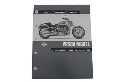 Factory Spare Parts Book for 2002 VRSC