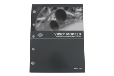 Factory Spare Parts Book for 2006 VRSC