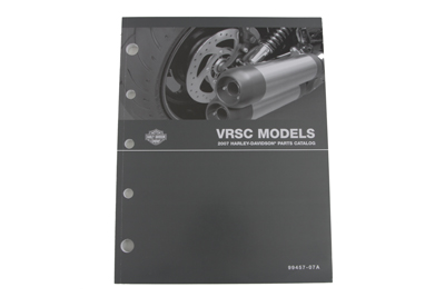 Factory Spare Parts Book for 2007 VRSC