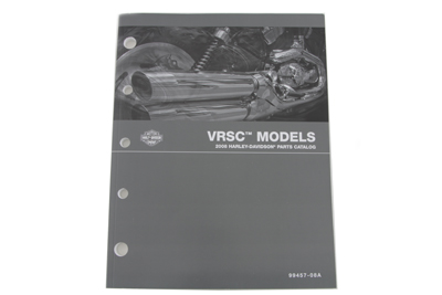 Factory Spare Parts Book for 2008 VRSC