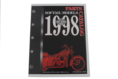 Factory Spare Parts Book for 1998 FXST-FLST