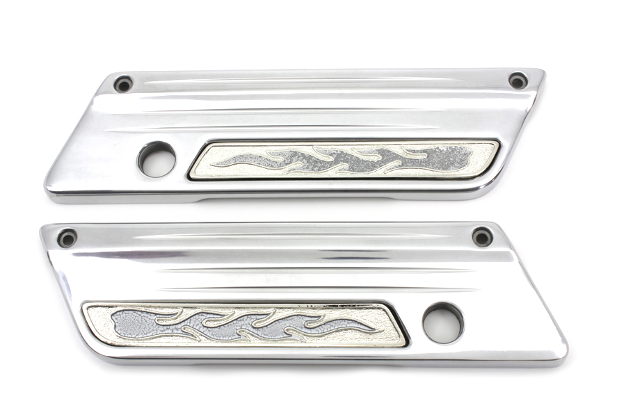 FLT 1993-2013 Wyatt Gatling Saddlebag Face Plate Insert