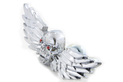 Skull with Wings Medallion Set
