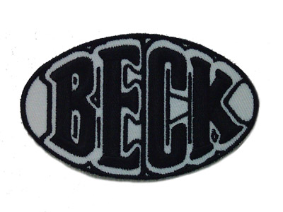 Beck Patches 3" Oval
