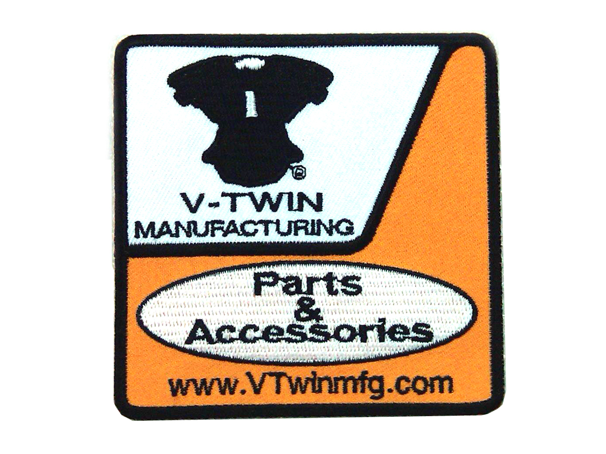 V-Twin Product Sign Patches 3.25\" x 3.25\"