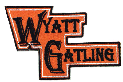 Wyatt Gatling Patches 1.9" x 3"