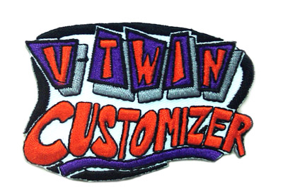 V-Twin MFG Customizer Patches 3\" x 2.1\"