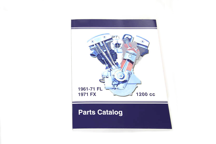 Spare Parts Book for 1961-1971 Big Twin