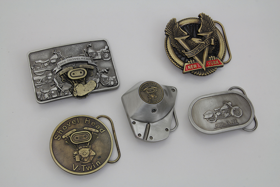 Shovelhead Belt Buckle Set