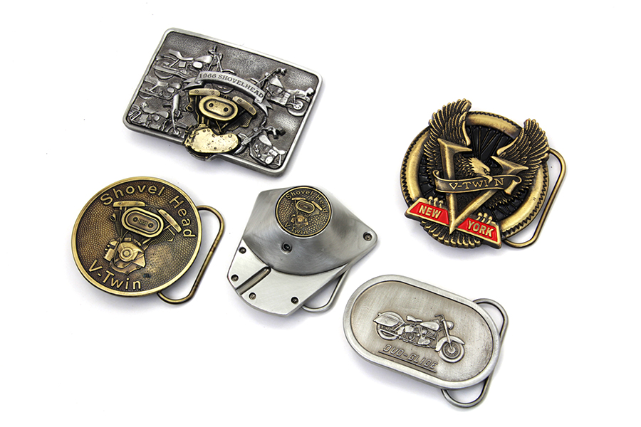 Shovelhead Belt Buckle Set