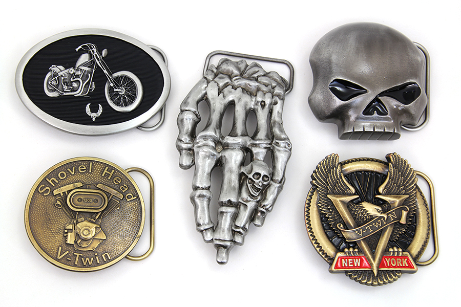 V-Twin Chopper Series Belt Buckle Set