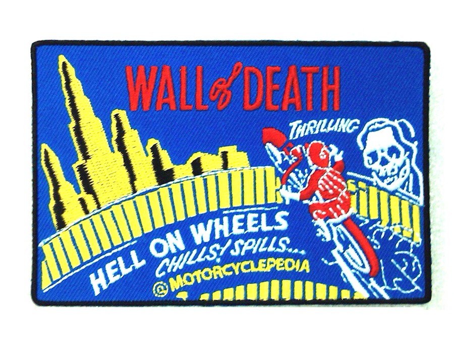 Wall Of Death Patch 4" x 2.8"