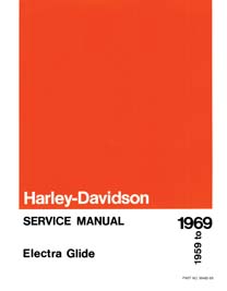 Factory Service Manual for 1959-1969 Electra Glide