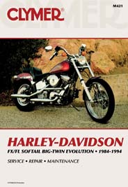 Clymer Harley-Davidson FLS/FXS Evolution 1984-1999