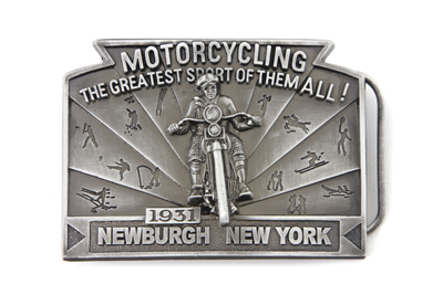 Motorcycling Belt Buckle 3 1/2" x 2 1/2"