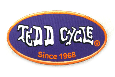 Tedd Cycle Patch 2 1/4\" x 4\"