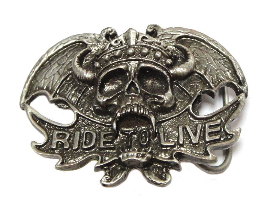 Ride To Live Belt Buckle