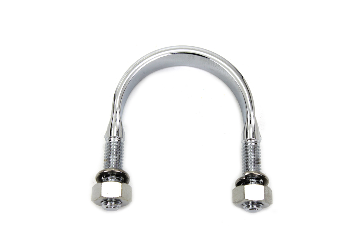 Jiffy Stand U-Bolt Mount Kit Chrome Plated for Solo 45\"