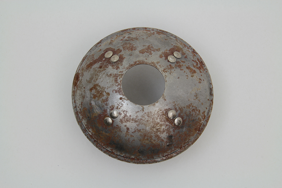 Rear Hub Cap Raw Steel for XL 1952-1978