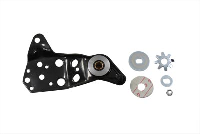 Rocker Clutch Bracket Black for 1936-1951 EL & FL Big Twins