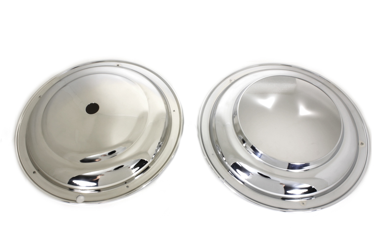 16" Front Wheel Cover Set Chrome