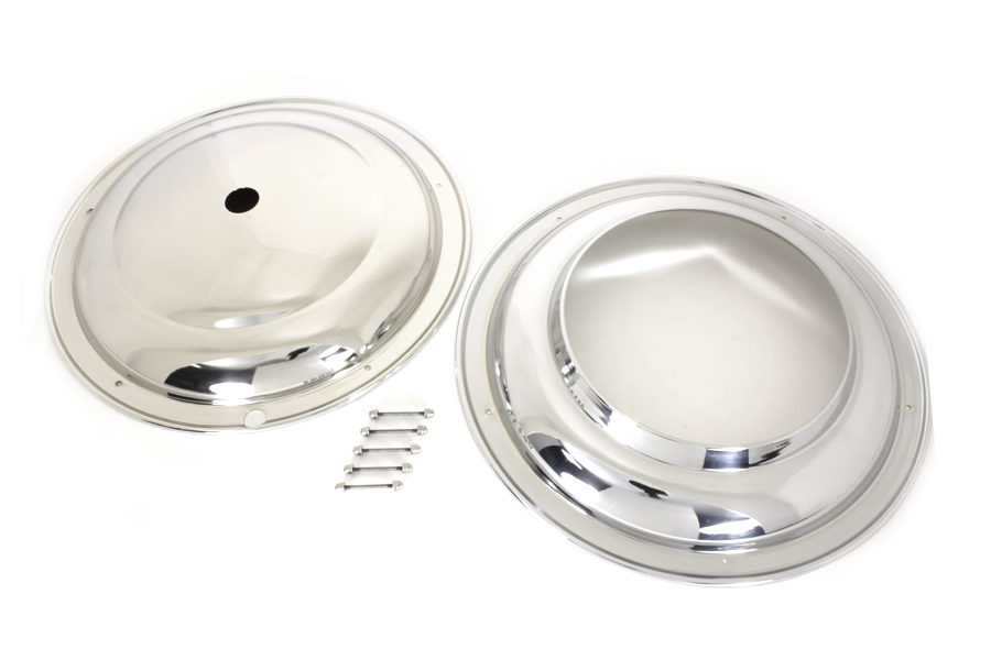 16" Front Wheel Cover Set Chrome