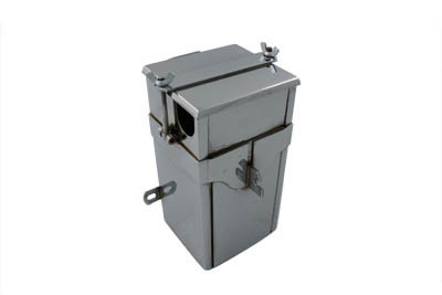 Chrome Battery Box for Harley 1929-1952 Solo 45 Side Valve
