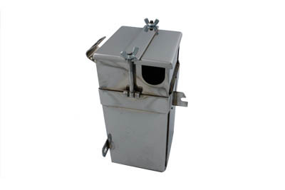 Chrome Battery Box for Harley 1929-1952 Solo 45 Side Valve