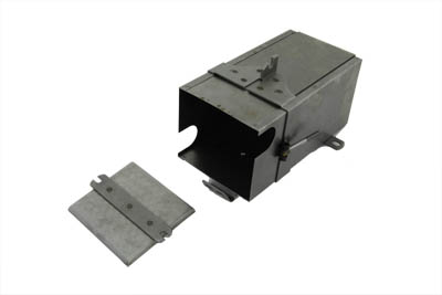 Raw Battery Box for harley 1929-1952 Solo 45 Side Valve