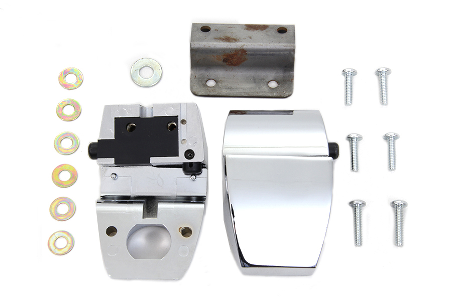 Wyatt Gatling Chrome FLT 2006-2013 Touring Pack Luggage Latch Kit